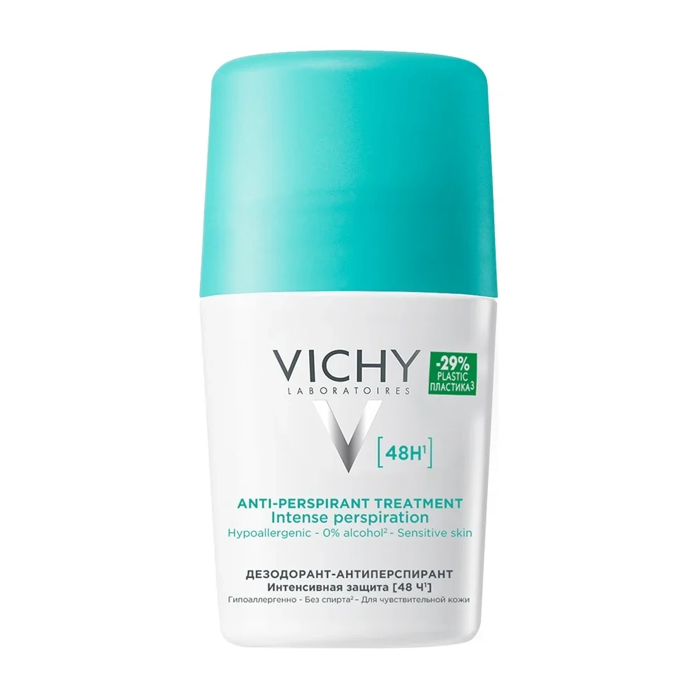 Шариковый дезодорант Vichy 48 часов, 50 мл